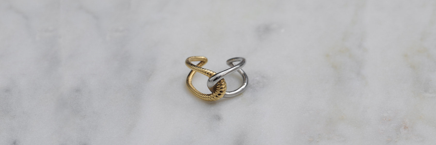 Bagues Mix Or/Argent