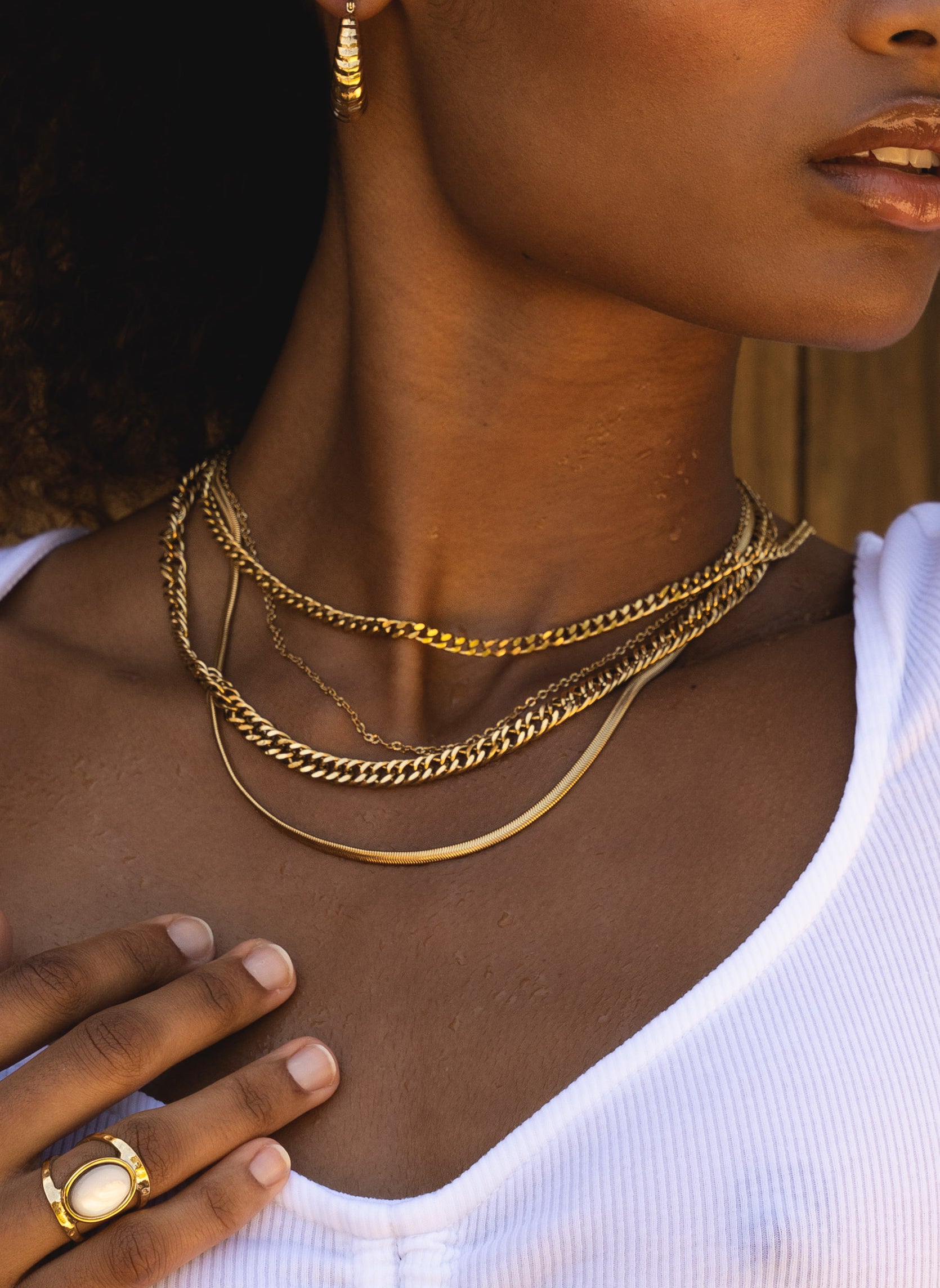 Chain necklace Carina