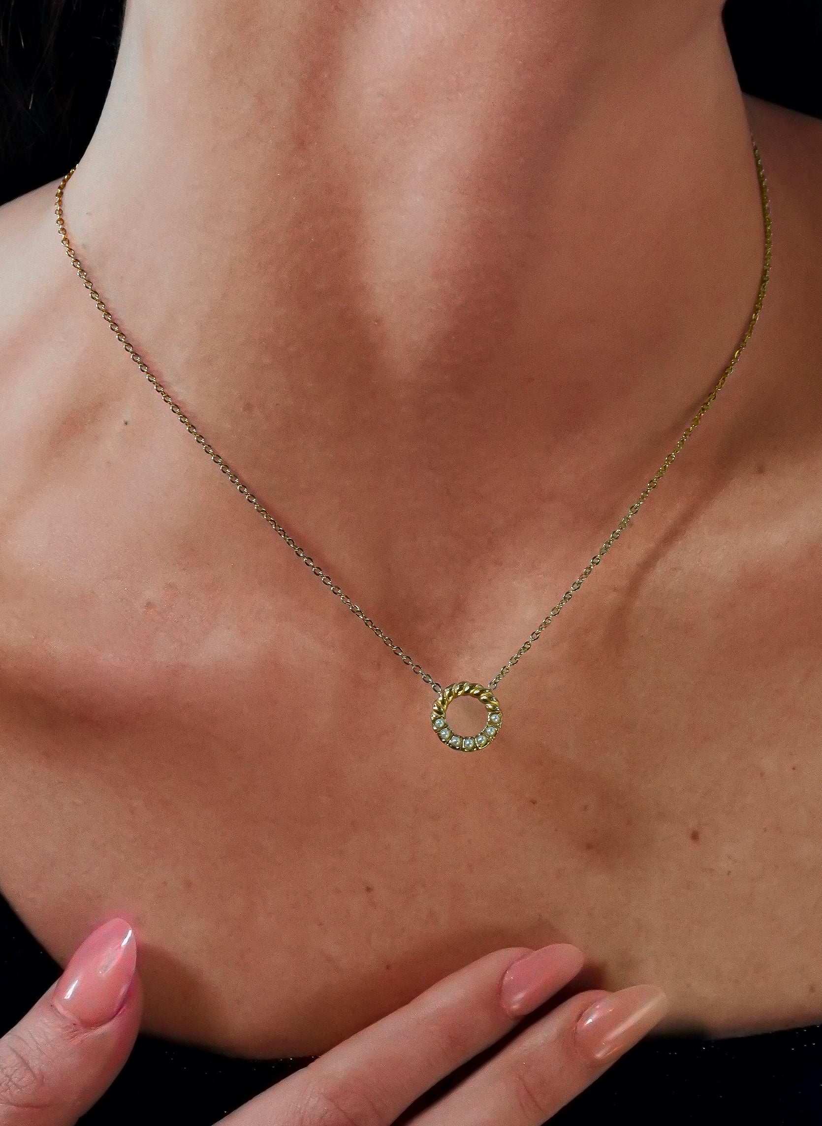 Collier chaîne Elipse