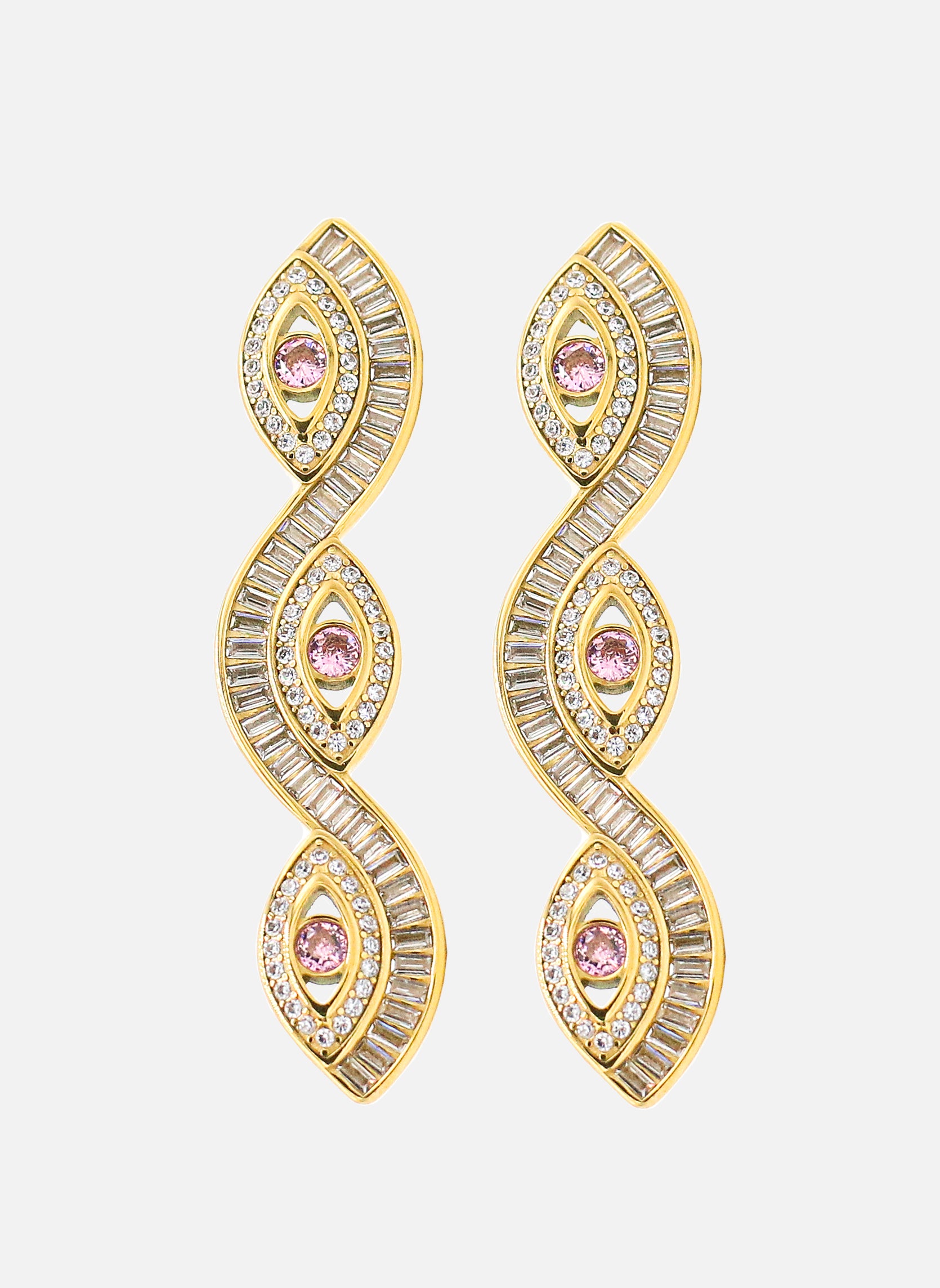 Drop earrings Hathor