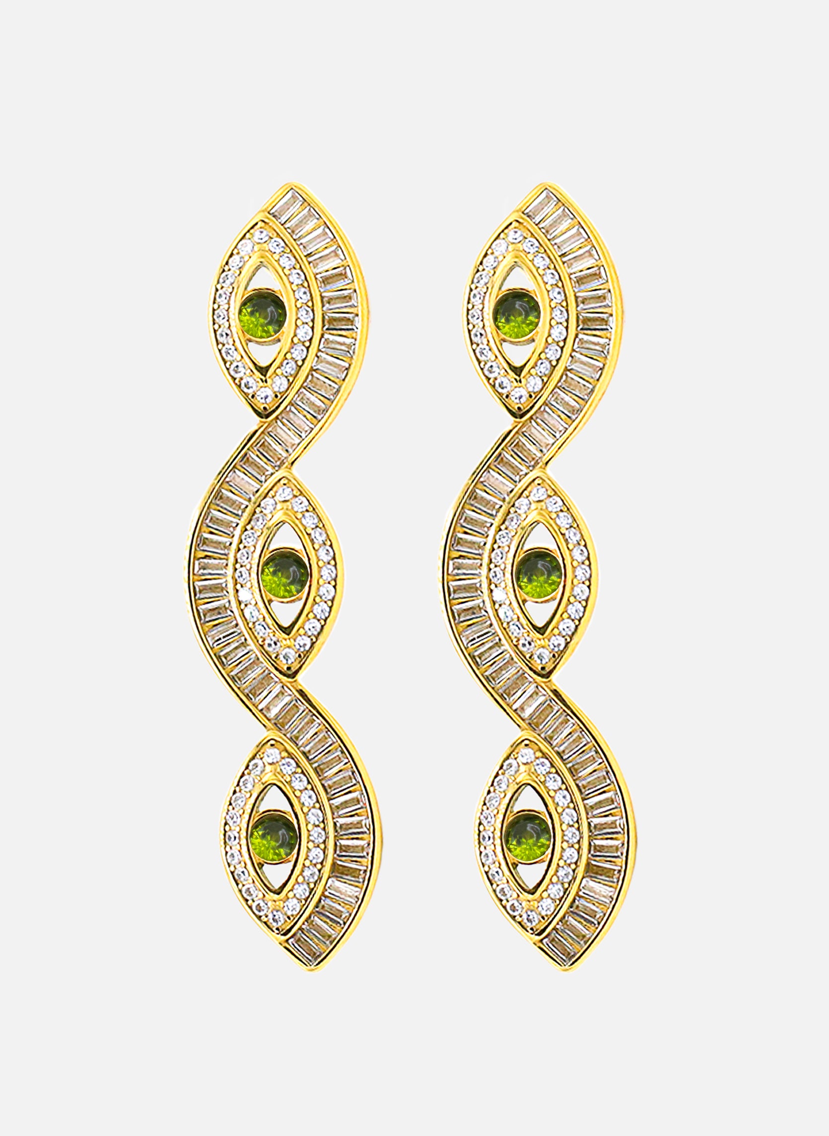 Drop earrings Hathor