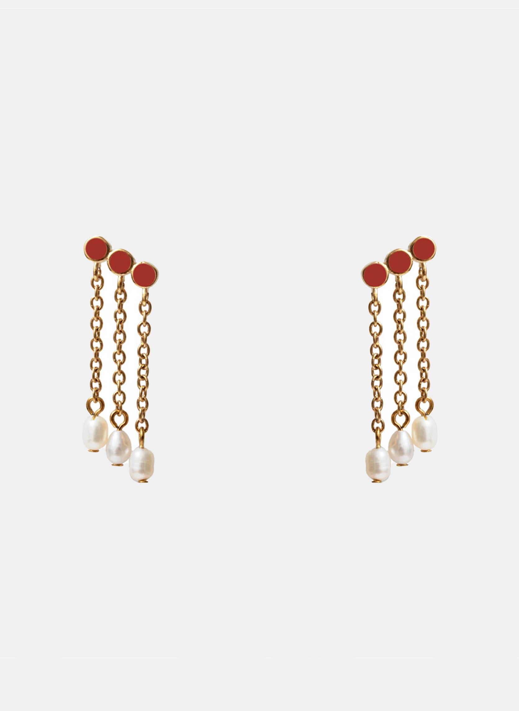 Boucles d'oreilles pendantes Nolia