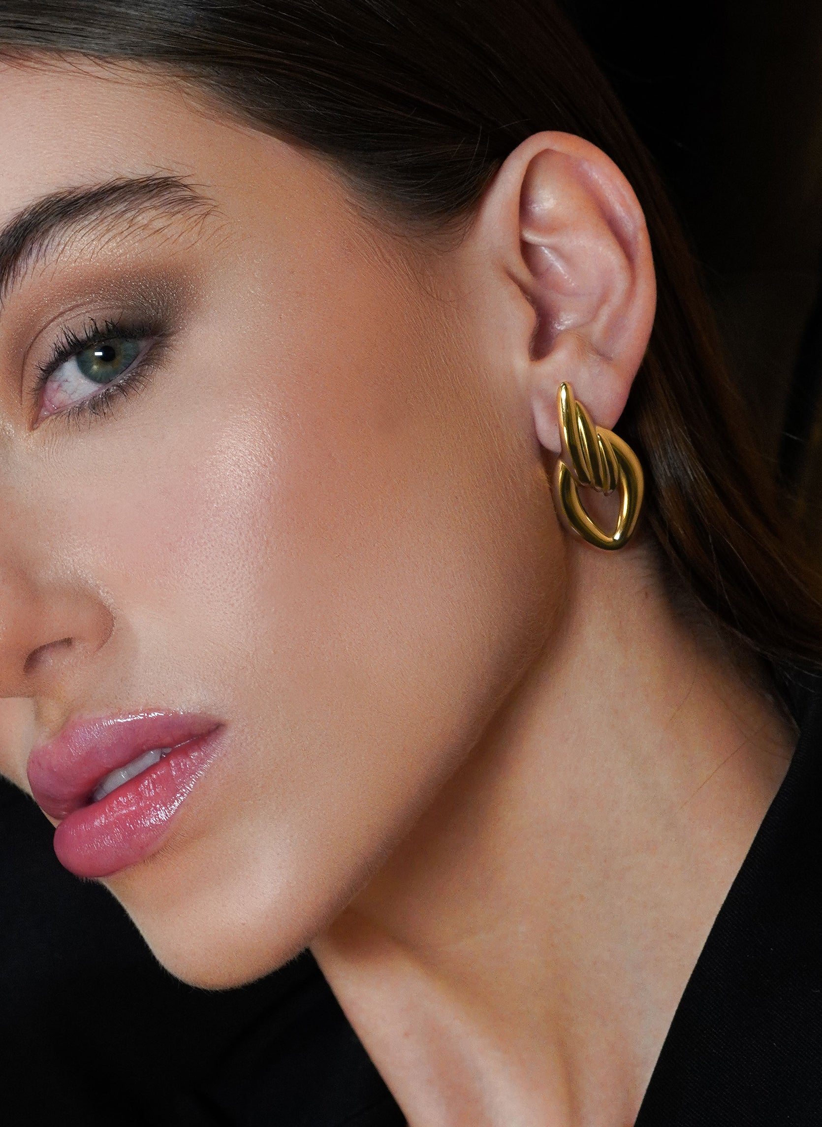 Boucles d'oreilles pendantes Nora