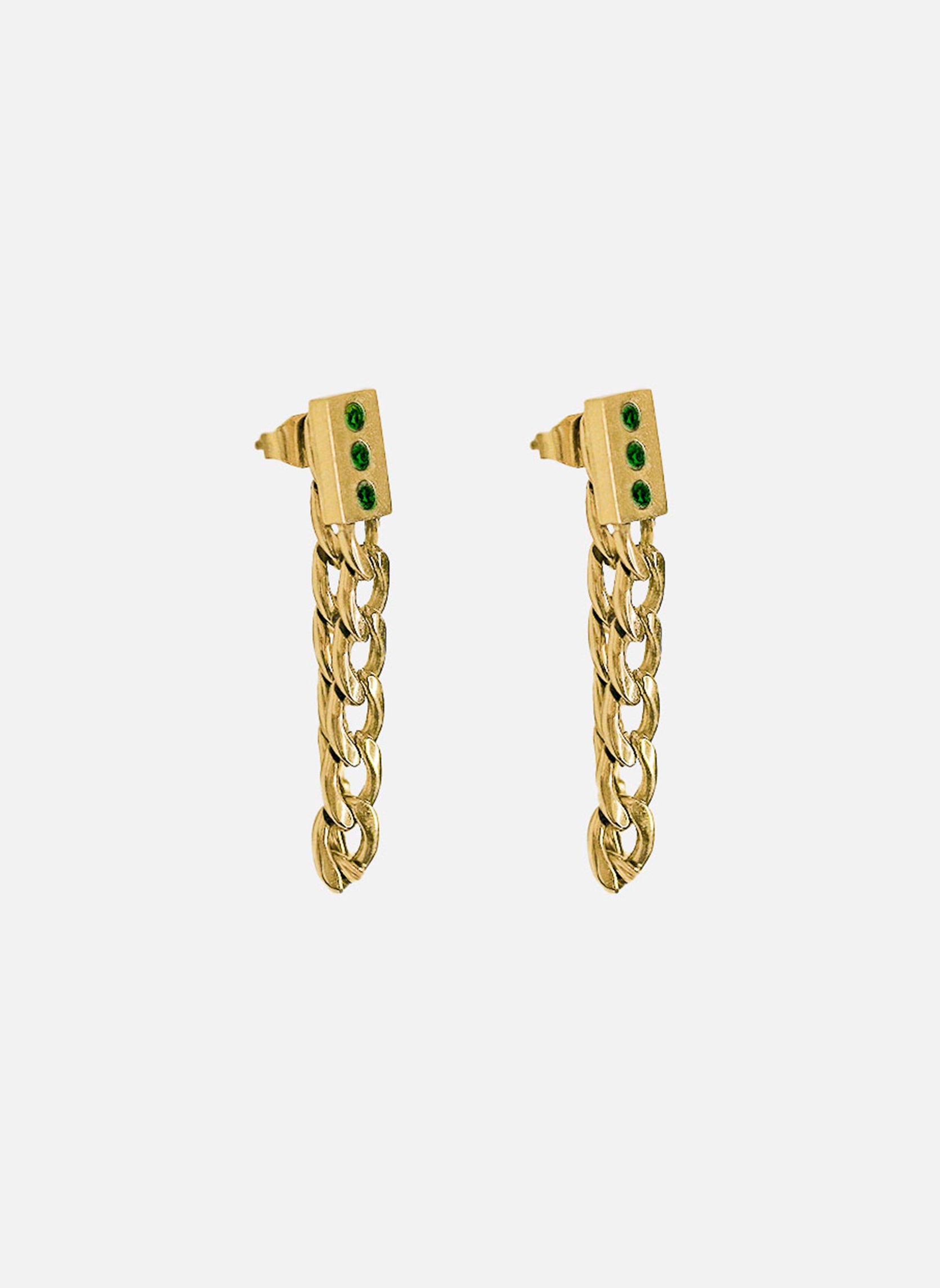Drop earrings Poseidon