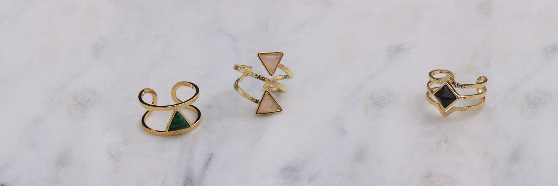 Bagues triangles