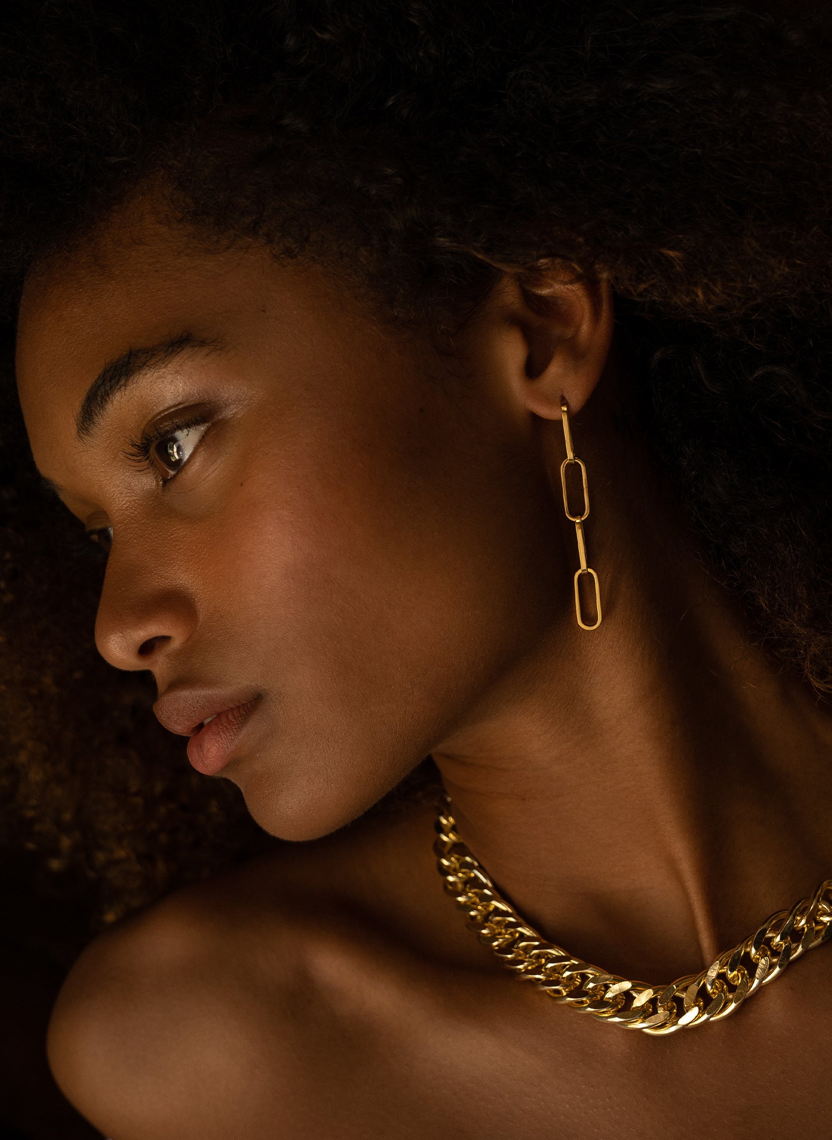 Drop earrings Asterion