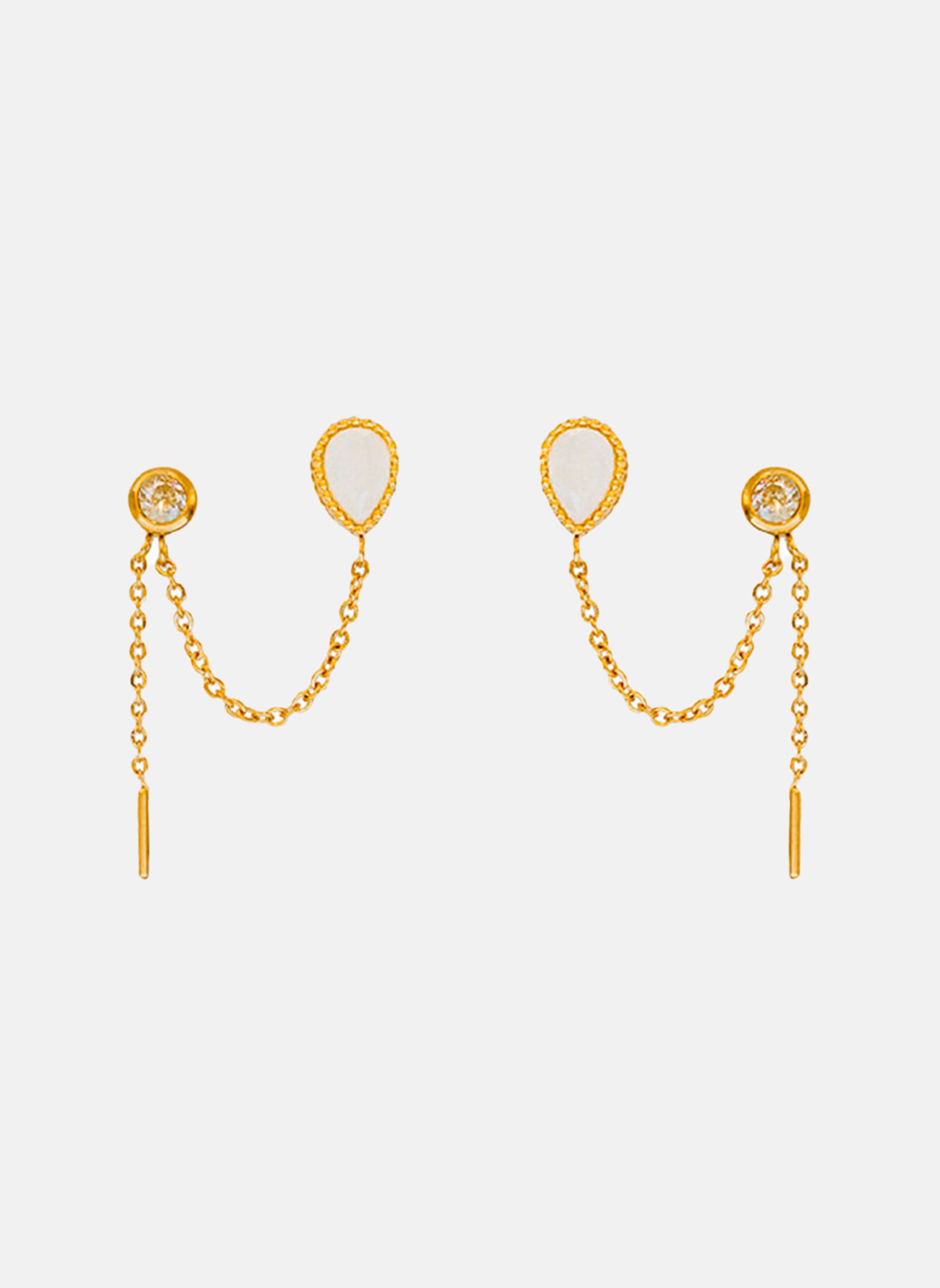 Boucles d'oreilles pendantes Cybele