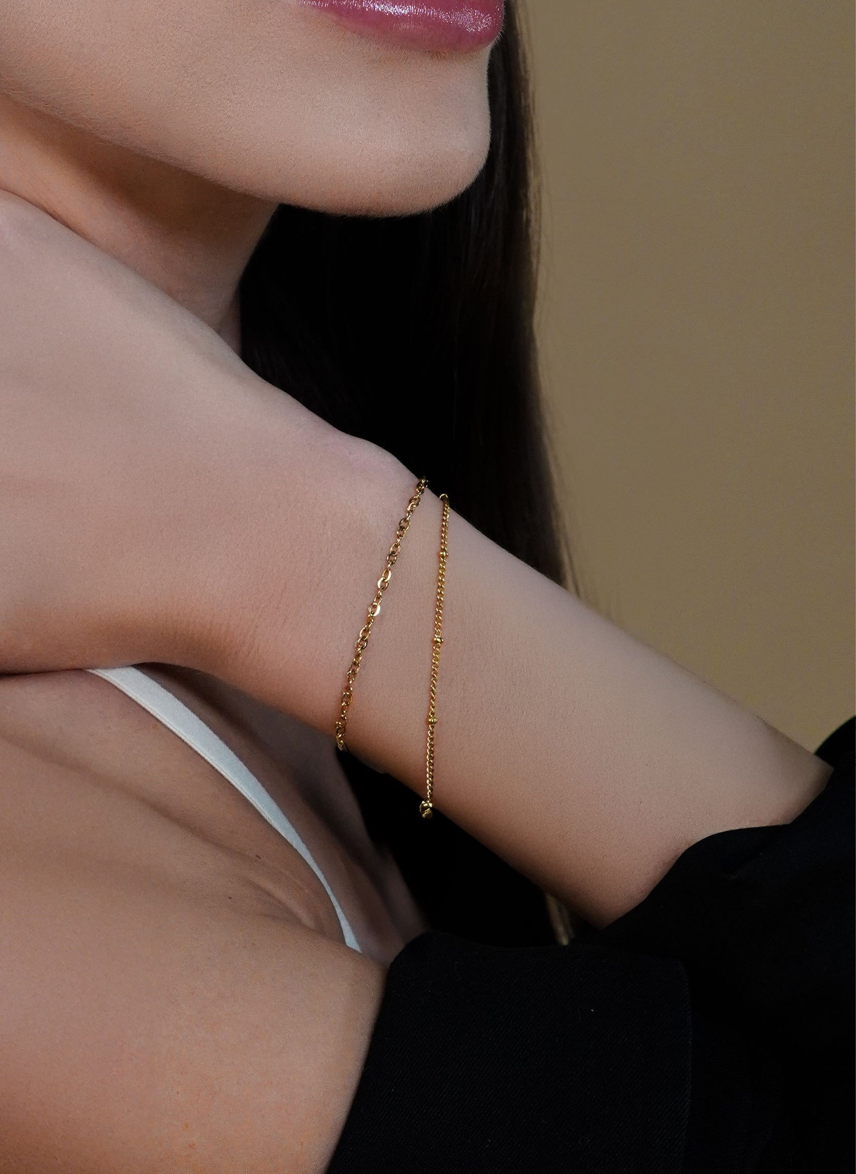 Bracelet chaîne Geneviève