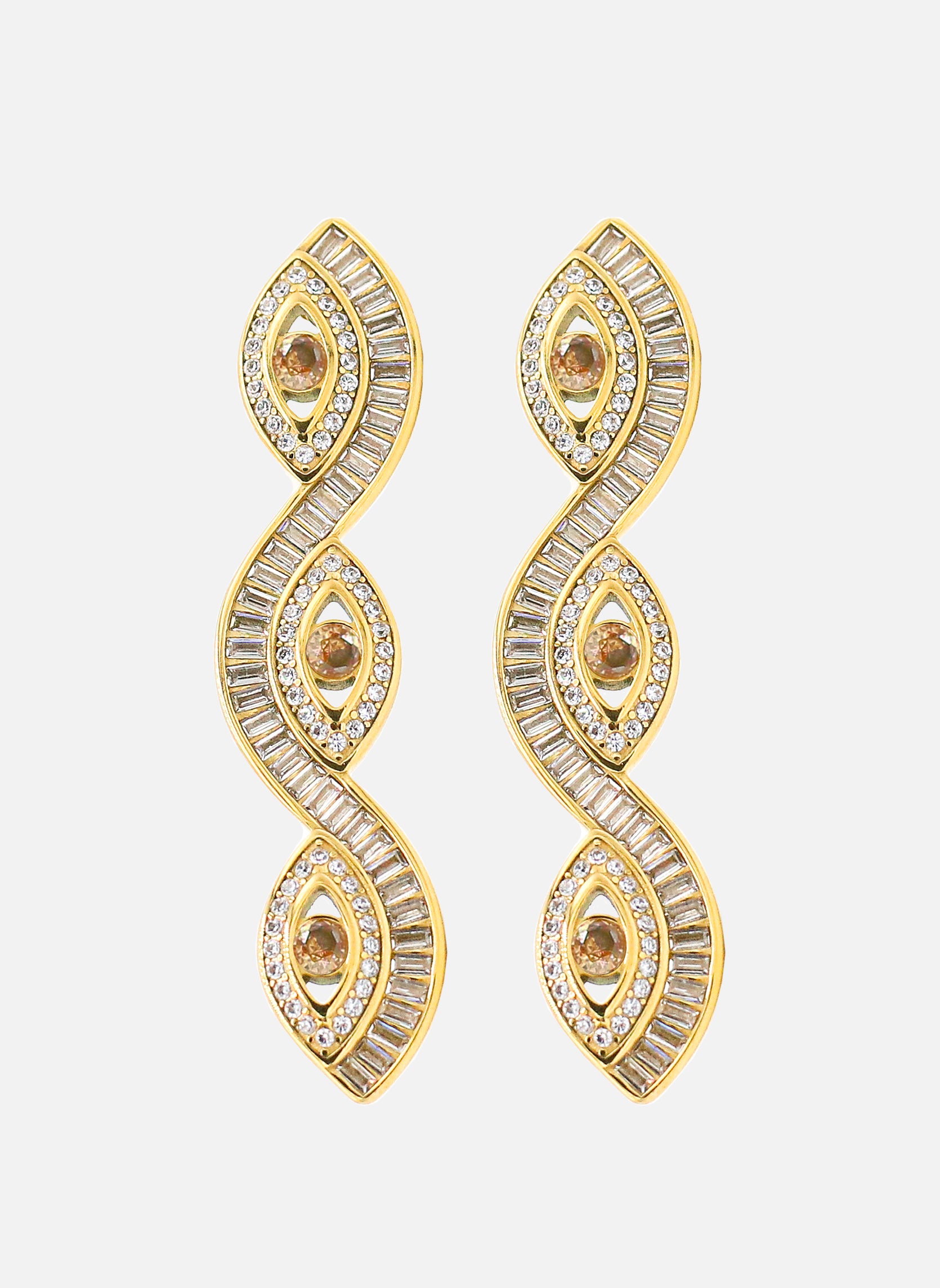 Drop earrings Hathor