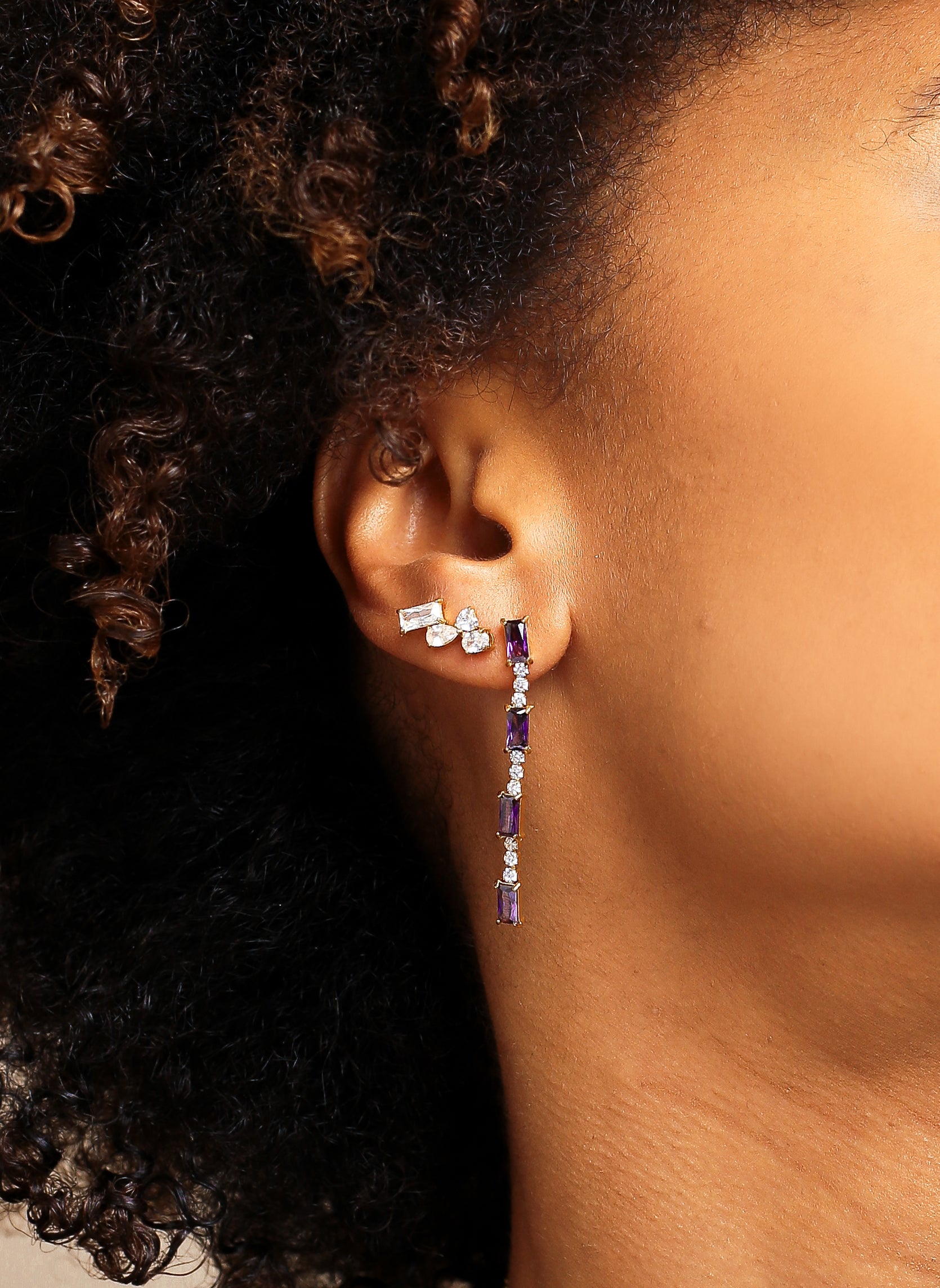 Drop earrings Solene